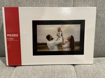 Aeezo Portrait 9  Wall Mountable WiFi Digital Photo Frame 16GB -Brand New SEALED