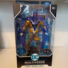 McFarlane DC Azrael Batman Armor 7    Action Figure Platinum Blue Knightsend