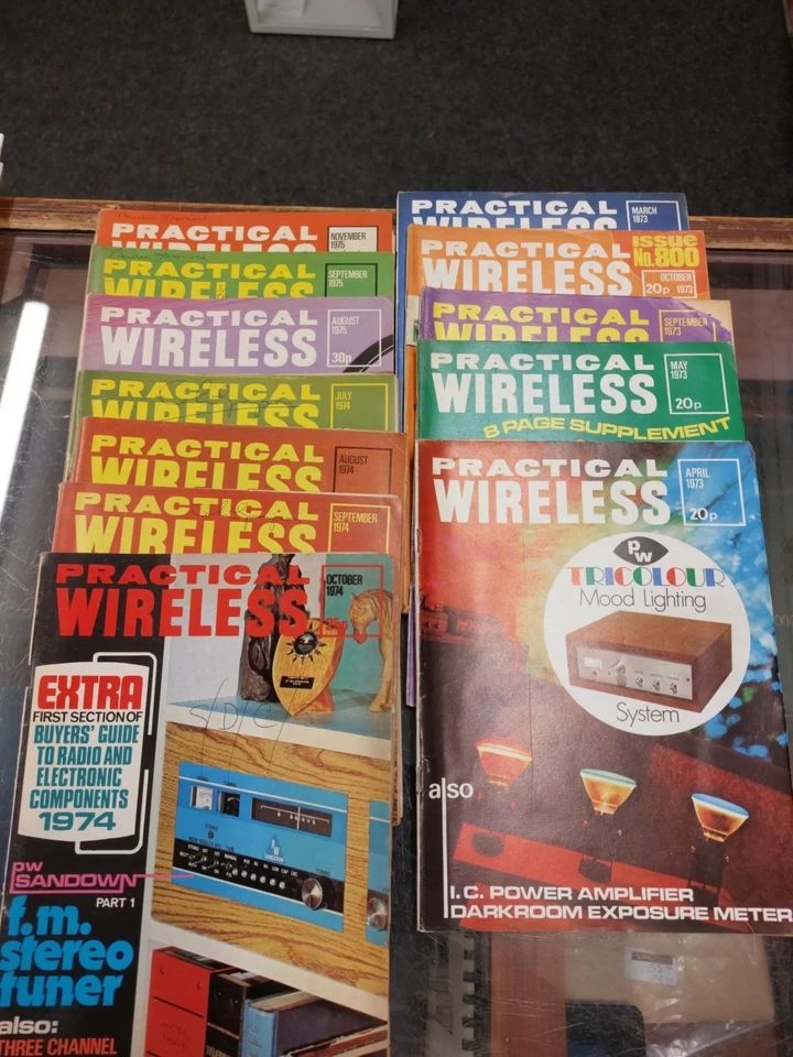 Practical Wireless Magazine Bundle 25 Issues 1960s & 70s  - Image 2 of 4