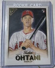 2018 Topps Gallery Shohei Ohtani Rookie Card #116 Los Angeles Angels MLB