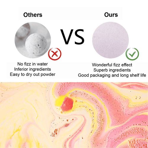Aromatherapy Sea Salt Ball Body Essential Oil Explosion Bubble Bath Bombs Ball - Picture 9 of 12