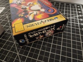 Hyper 3D Taisen Battle Gebockers SEGA Saturn Big BOX CIB Japan Minty