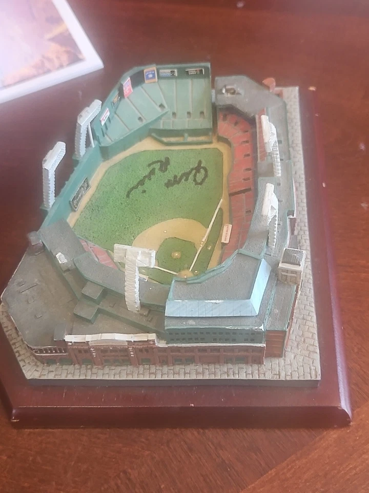 jim rice signed fenway park danbury mint stadium replica autographed red sox - Image 2 of 4