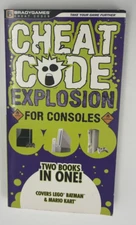 Vintage Brady Games Cheat Code Explosion 2 Books in 1 for Xbox 360 Wii PS3