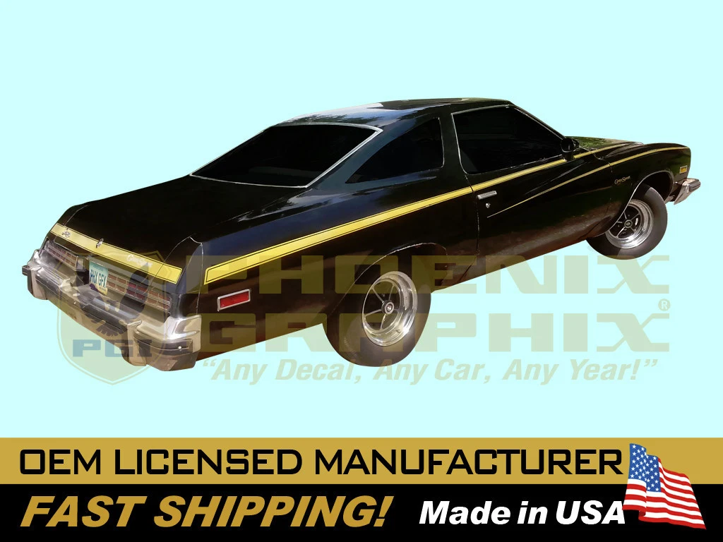 Kit Décalcomanie Complète Buick Century Indy 500 Pace Car 1976 - Graphiques Complets