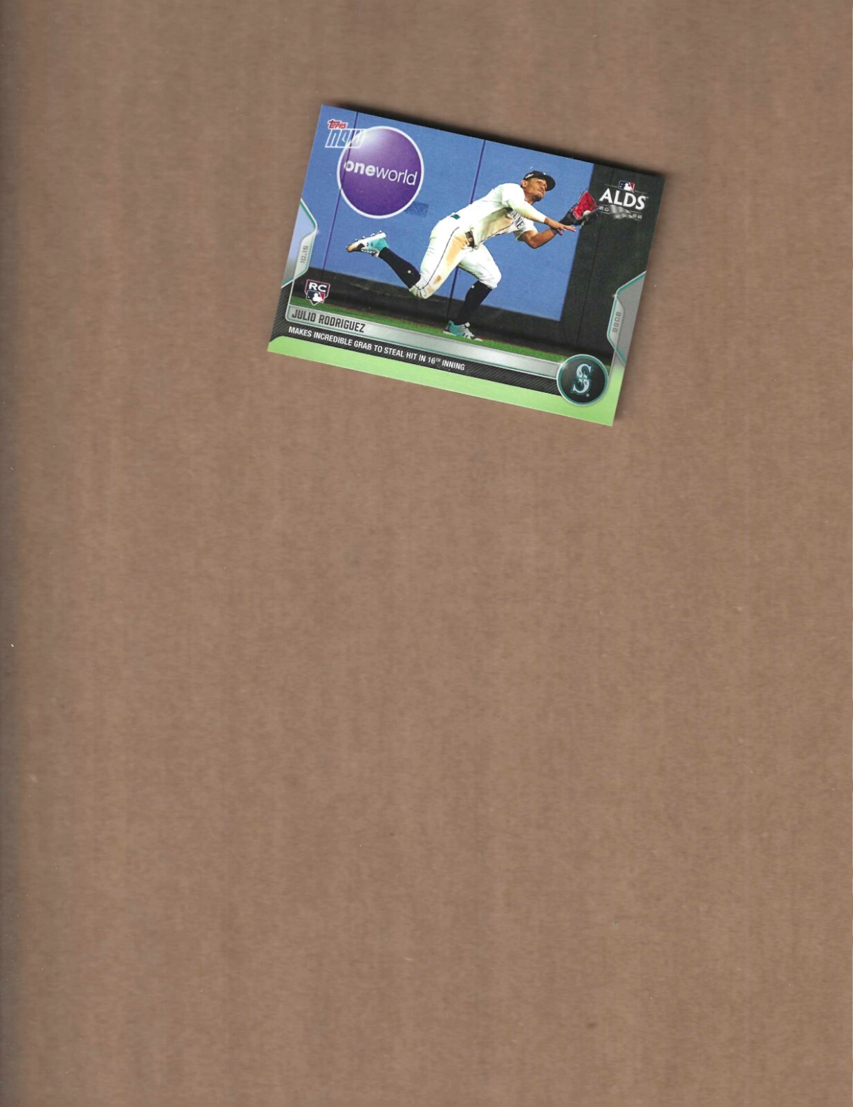 2022 Topps Now Julio Rodriguez Rookie Card #1083