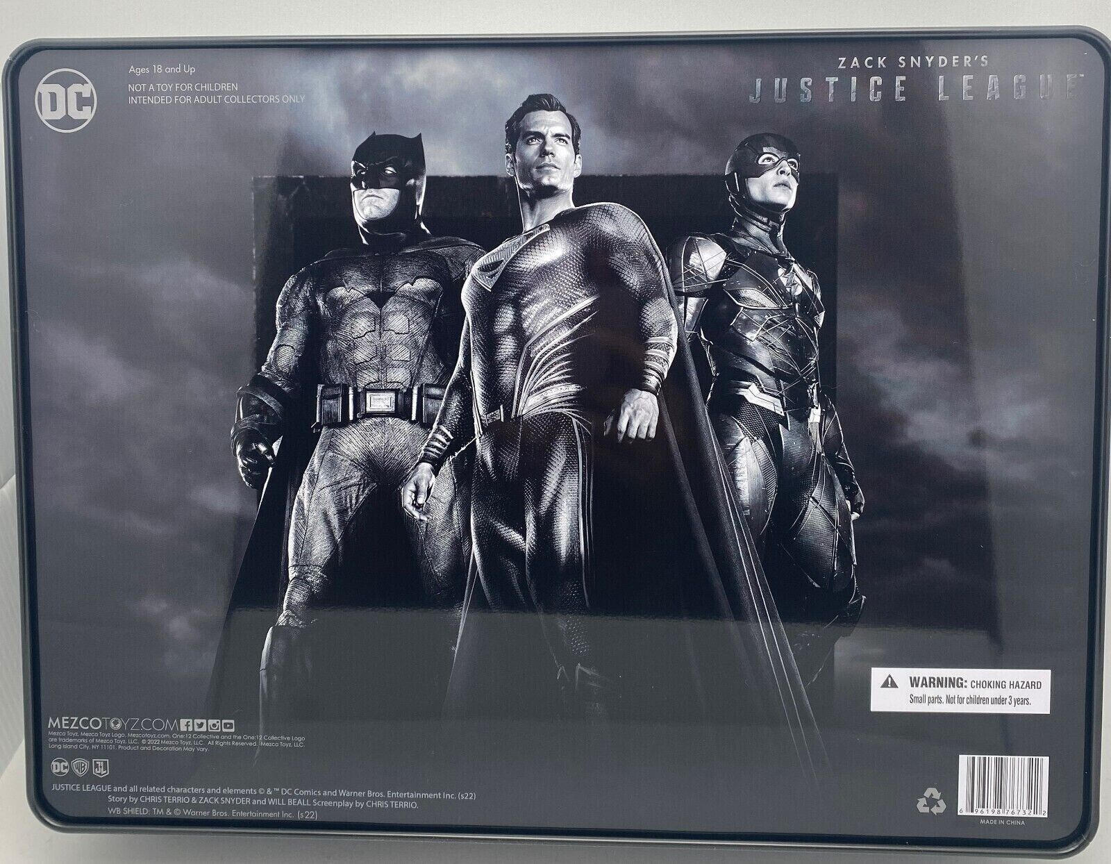 Zack Snyder’s Justice League Deluxe Steel Boxed Set Mezco 1:12 MINT IN STOCK!