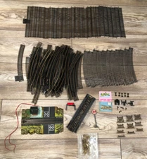 TRAIN TRACK LOT HO ATLAS GT LIFE-LIKE 63 CURVE 23 STRAIGHT 1 BRIDGE 1 SIGN+ MORE