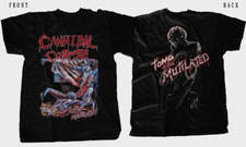 New D T G printer t-shirt - Cannibal Corpse- Tomb of the Mutilated