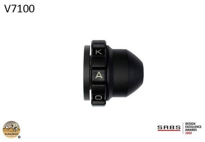 Kaoko Cruise Control Throttle Lock Black Moto Guzzi V7 Stone 2013 - 2017
