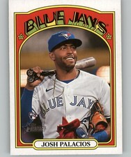 (10) 2021 Topps Heritage High Number JOSH PALACIOS Card Lot x10 Blue Jays RC 589