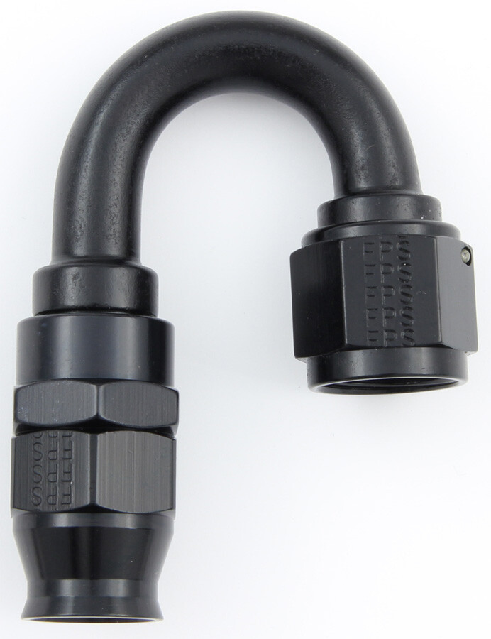 Fragola Hose Fitting #10 180-Degree PTFE Black 681810-BL Fragola Hose Fitting #10 180-Degree PTFE Black 681810-BL