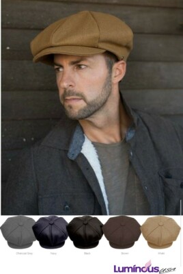 Panel Applejack Newsboy Cabbie Gatsby 