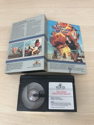 The Great Skycopter Rescue - Rare Big Box Beta Tape - 1980 Cannon Films Classic!