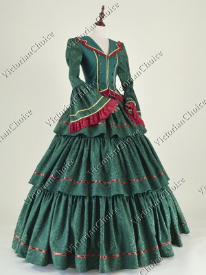 victorian cotton dress