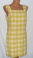 Taifun  Damen Etuikleid / Minikleid 👗  Gr. 34  gelb kariert