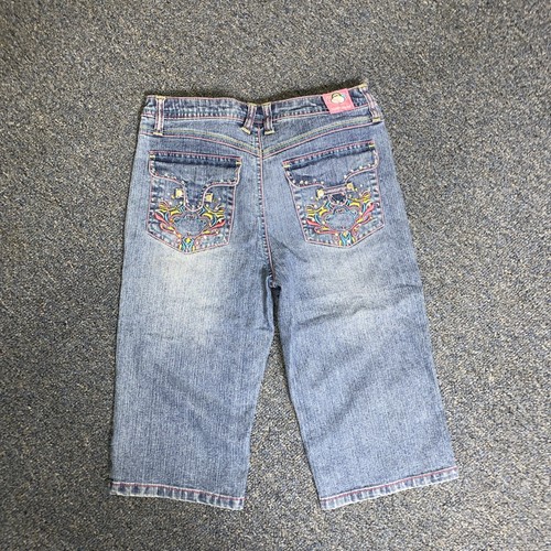 Vintage Girls Bobby Jack Denim Crop Pants Sz-16 - Picture 5 of 6