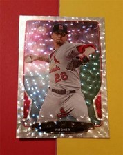 SUPER RARE KYLE LOHSE (SP) SILVER ICE NO NAME ERROR - STL CARDINALS 2013 BOWM