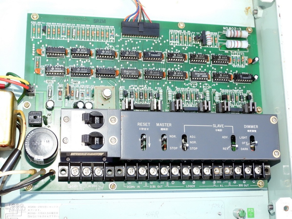 SEIKO JAPAN TYPE QC-6MS SHIPS MARINE NAVIGATION QUARTZ MASTER