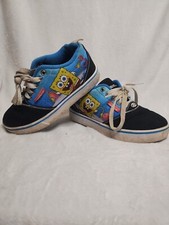 Heelys Sneakers SpongeBob Youth Size 3 Youth Skate Shoes USED