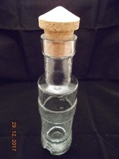 Glaskaraffe Glasflasche, Leuchtturm maritim