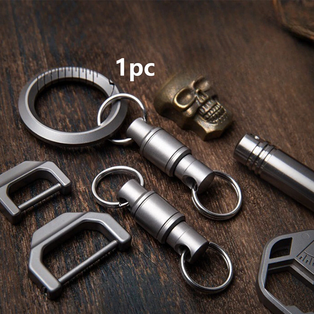 Titanium keychain clearance