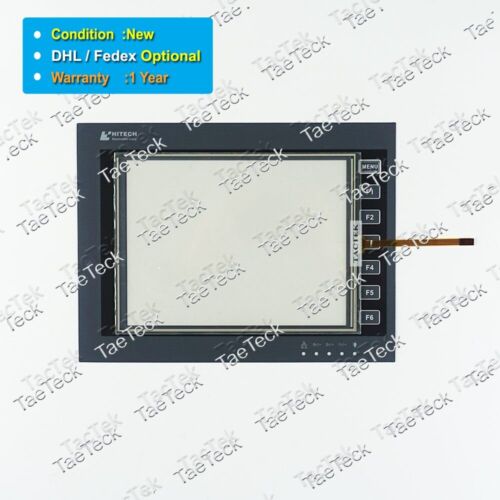 Touch Screen Panel Glass HITECH PWS6800T-P PWS6800T-N + Overlay Protect Film * - Picture 1 of 5