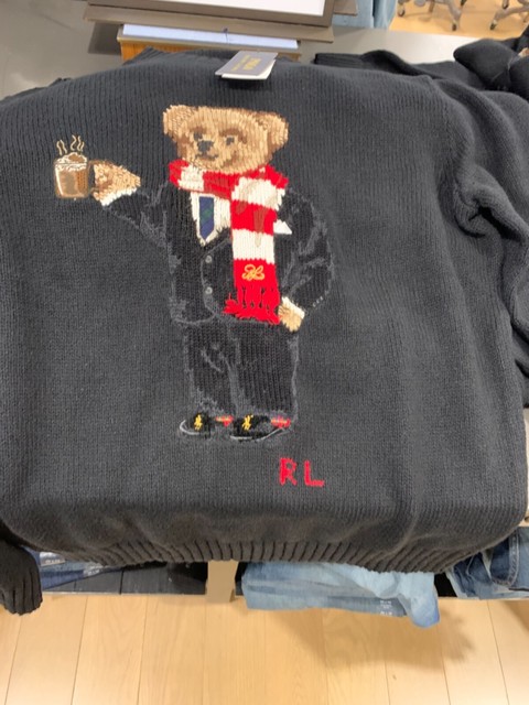 polo cocoa bear sweatshirt