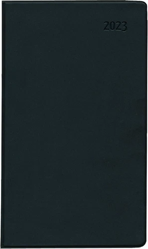 Zettler 609695 Taschenkalender 1M 2S schwarz