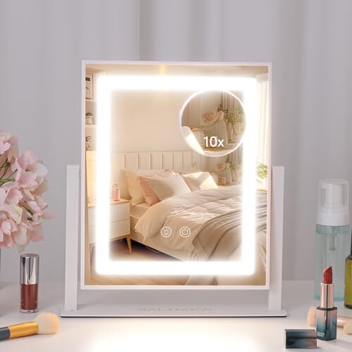 Hollywood Vanity Mirror with Touch Control and 3 Light Modes