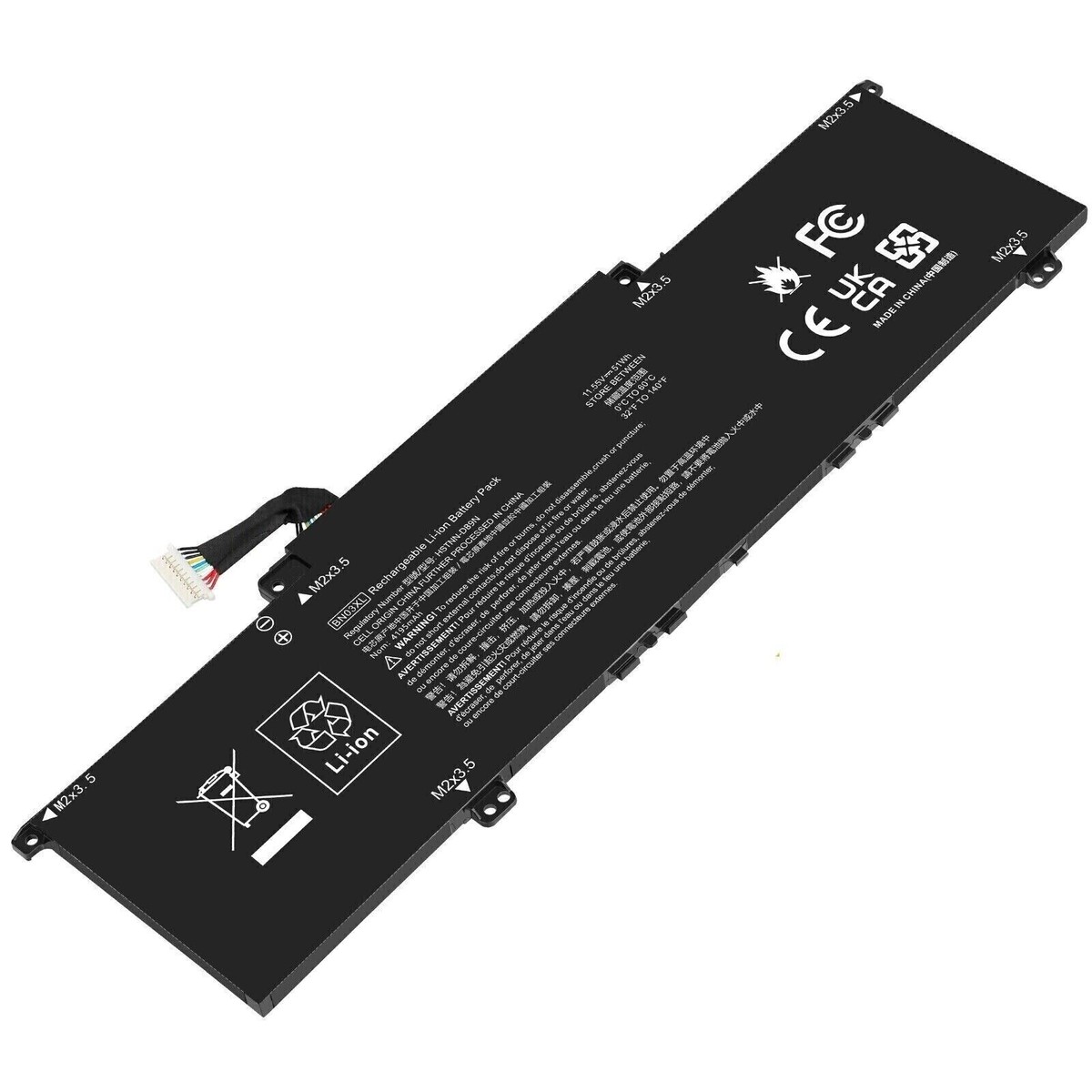 51Wh BN03XL Battery for HP Envy x360 13-bd 13-bd1000 13-bd0063dx 15m-ee 15-es 51Wh BN03XL Battery for HP Envy x360 13-bd 13-bd1000 13-bd0063dx 15m-ee 15-es