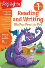 First Grade Reading and Writing Big Fun Practice Pad (Highlights Big Fun Practi