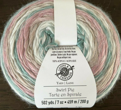 New Loops and Threads Yarn Swirl Pie Yarn Caimite (SHV34)
