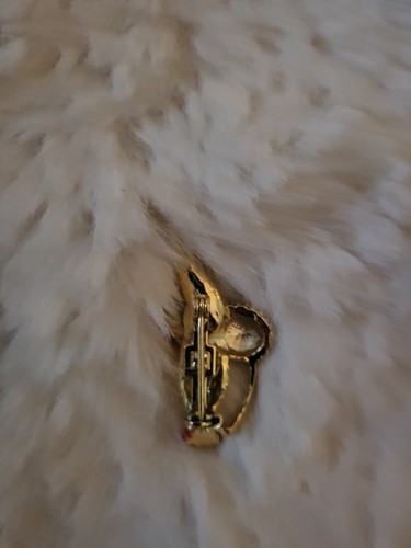 IMPRESIONANTE BROCHE COLIBRÍ ESMALTADO FIRMADO VINTAGE DE 1,5"!!! 1729J - Imagen 2 de 3