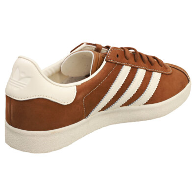 スニーカー adidas Gazelle 85 Brown White adidas Gazelle 85 Mens Brown White Fashion Sneakers - 10 US