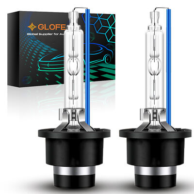 2Pcs D2S D2C 35W 8000K HID Xenon Replacement Low/High Beam Headlight Lamp Bulbs