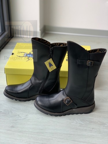 FLY LONDON 'Mes 2' Leather Boots Women 