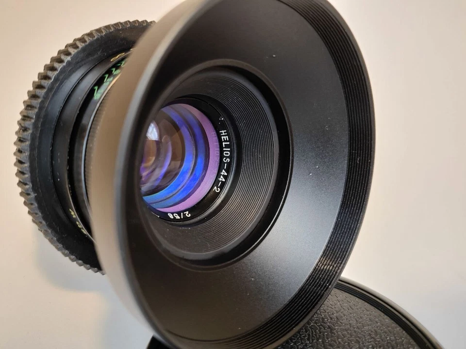 HELIOS 44-2 58mm F2 Cine mod lens Sony E mount *ANAMORPHIC BOKEH&FLARE PURPLE* - Image 3 of 4