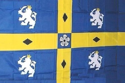 Miniflag Durham County 10 x 15 cm Fahne Flagge Miniflagge
