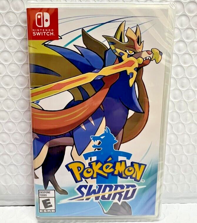 Pokemon Sword Shield Switch Brand New Game Bundle (2019 RPG) - Main Image