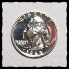 1963 PROOF WASHINGTON QUARTER GEM to SUPERB Proof  #6aC94