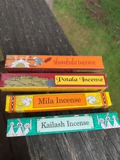 High Quality Tibetan Incense Collection x4 (Potala, Kailash, Mila, Shambala)
