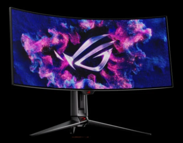 ASUS ROG Swift OLED PG34WCDM 34" Curved Gaming monitor 800R OLED 240Hz0.03msWQHD - Image 3 of 4