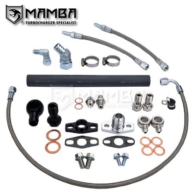 MAMBA Turbo Oil & Water Line Kit MAZDASPEED 3 6 CX-7 AXELA MPS K0422 2.3L US