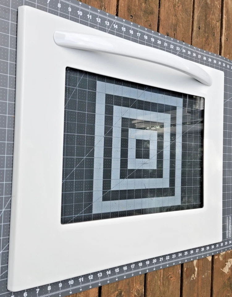 Painel externo KitchenAid forno duplo WP8304004 8304004 OEM (superior) *mesmo dia - Imagem 3 de 4