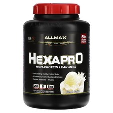 Hexapro™, High-Protein Lean Meal, French Vanilla, 5 lbs (2.27 kg) 16.33 per gallon