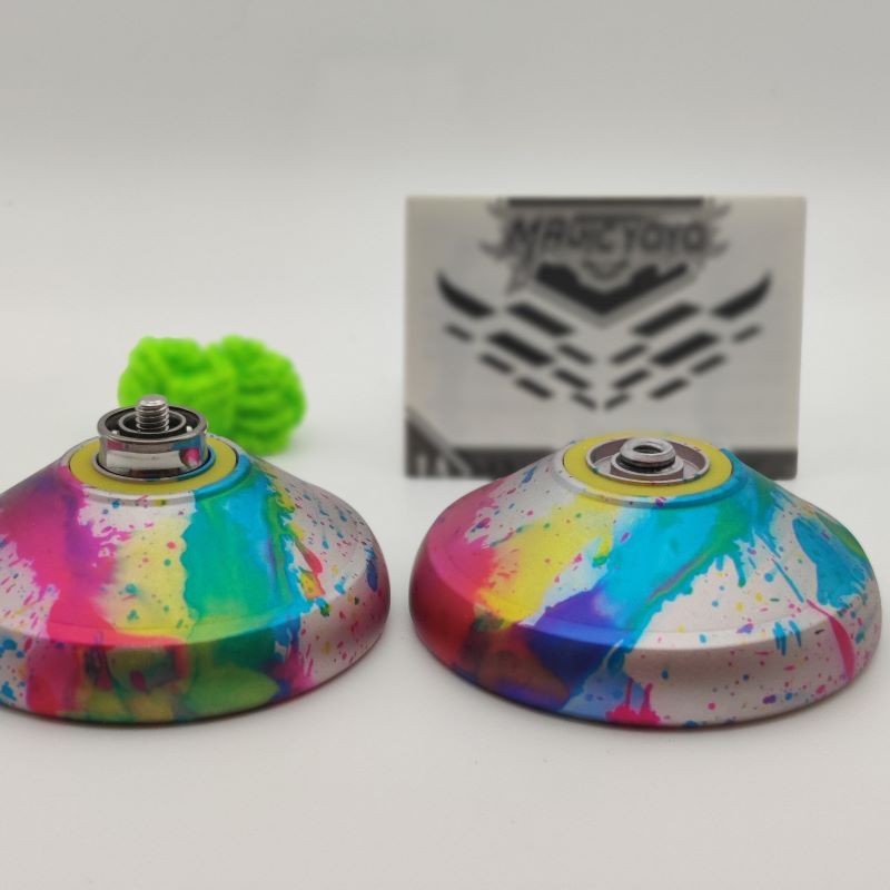 Node Y03 by MagicYoYo Unresponsive Metal yo-yo Rainbow
