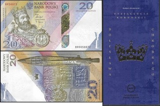 Poland 20 Zlotych 2025 UNC Millennium of the Coronation Bolesław Chrobry W199