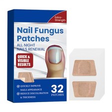 Toenail Fungus Treatment Extra Strength - 32 Patches - Overnight Nail Repair