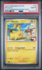 PIKACHU #101 BLACK STAR PROMO PLAY! POKEMON TCG EVENT EXCLUSIVE SVP EN-SV PSA 8